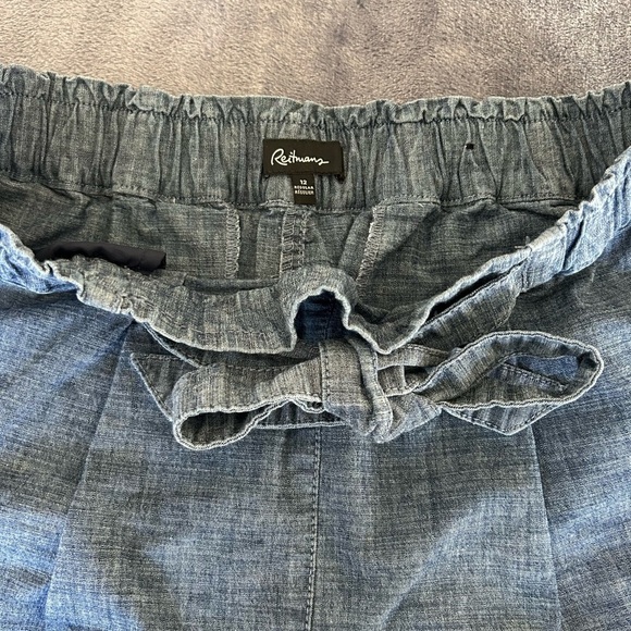 Reitmans Pants - Reitman’s High Waisted Tie Light Jeans